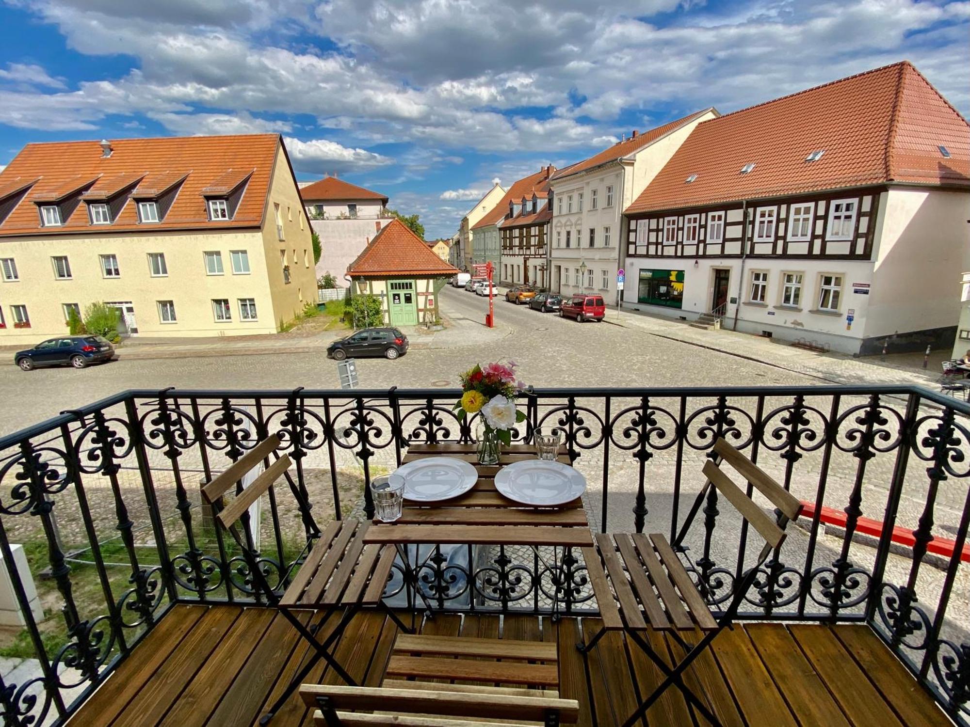 Apartments Am Markt Ангермюнде Экстерьер фото